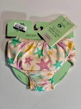 Green Sprouts Starfish Swim Diaper 6 Months